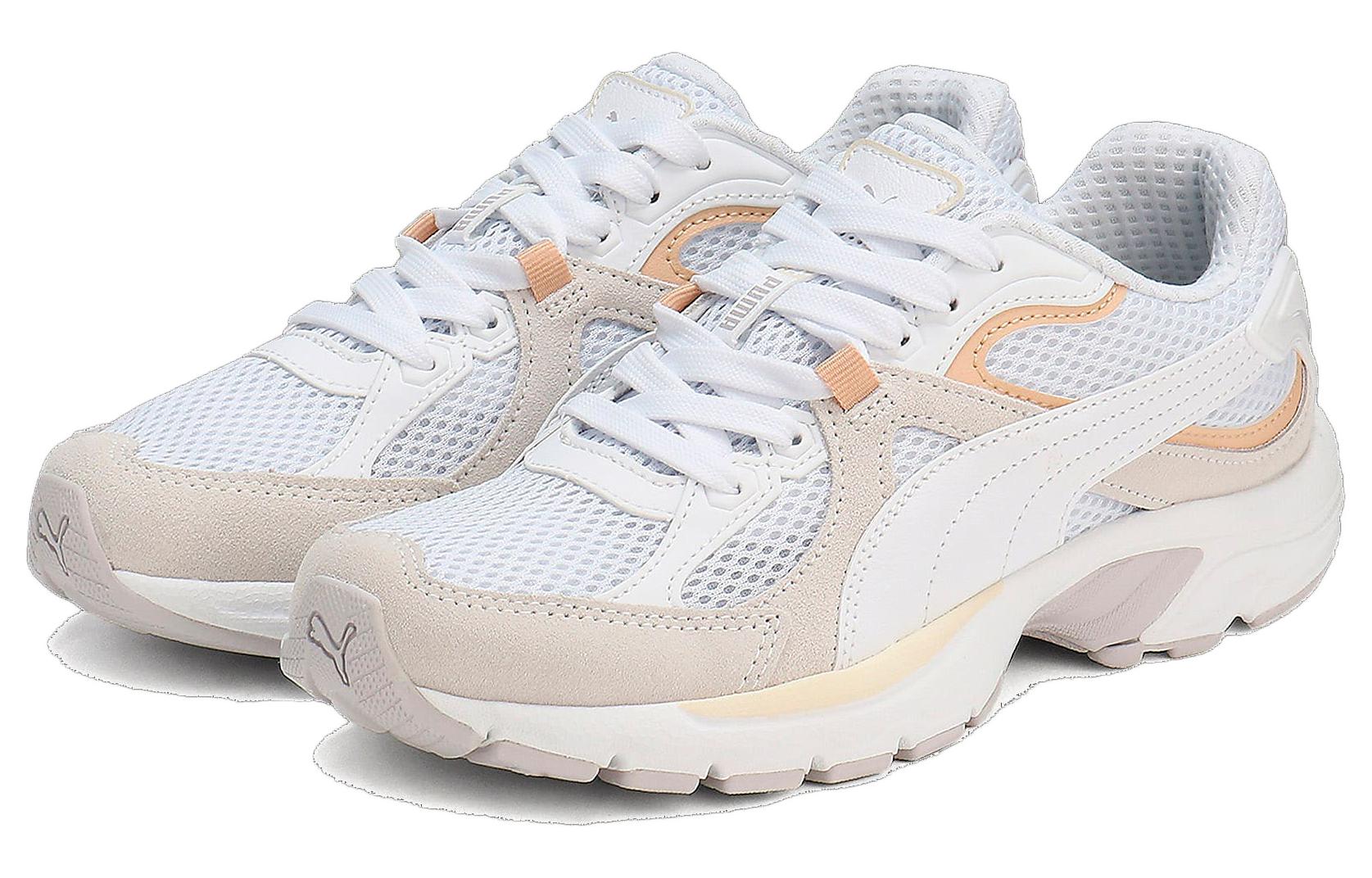 Lookbook (W) プーマ ミレニオ スニーカー 白/カシュー 394224-03