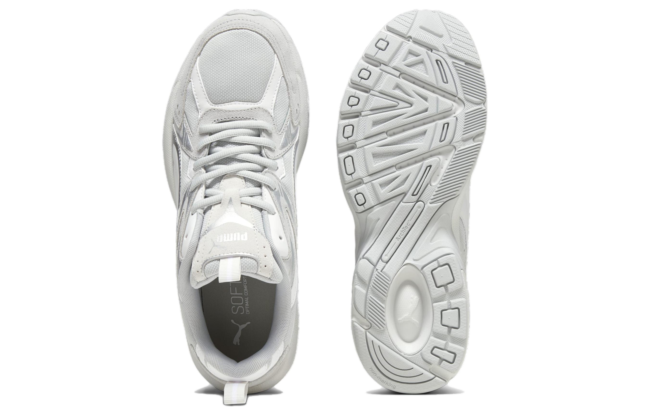 Shop PUMA Milenio Tech 減震輕便 低筒 跑步鞋 女款 白色