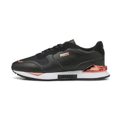 (W) Puma Mirage Clean Metallic 'Black Pink'
