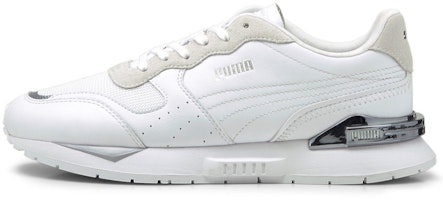 (Women) Puma Mirage Clean Metallic 'White' 381893-01 (Women) Puma Mirage Clean Metallic 'White' 381893-01