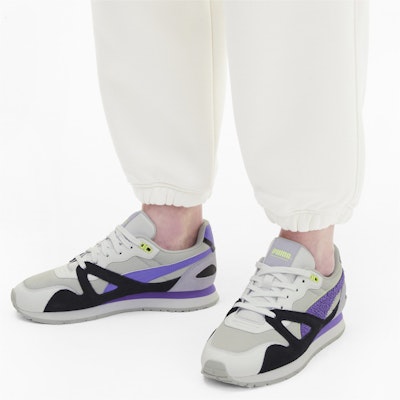 (Women) Puma Mirage OG Heritage Sneakers Grey/Purple 373931-01 Sizing (Women) Puma Mirage OG Heritage Sneakers Grey/Purple 373931-01