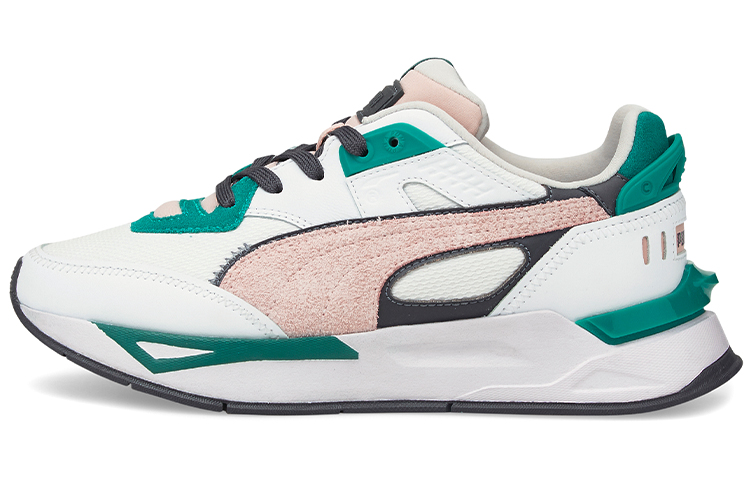 (W) Puma Mirage Sport Pop Running Shoes White/Green