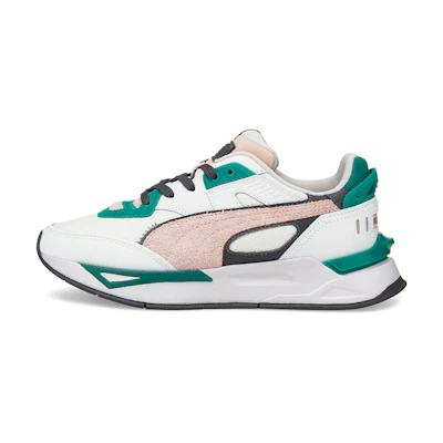 (W) Puma Mirage Sport Pop Running Shoes White/Green
