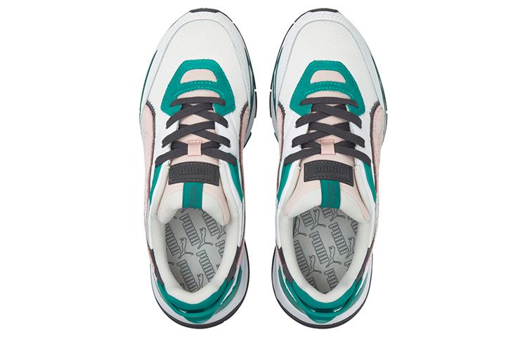 (W) Puma Mirage Sport Pop Running Shoes White/Green 圖 3
