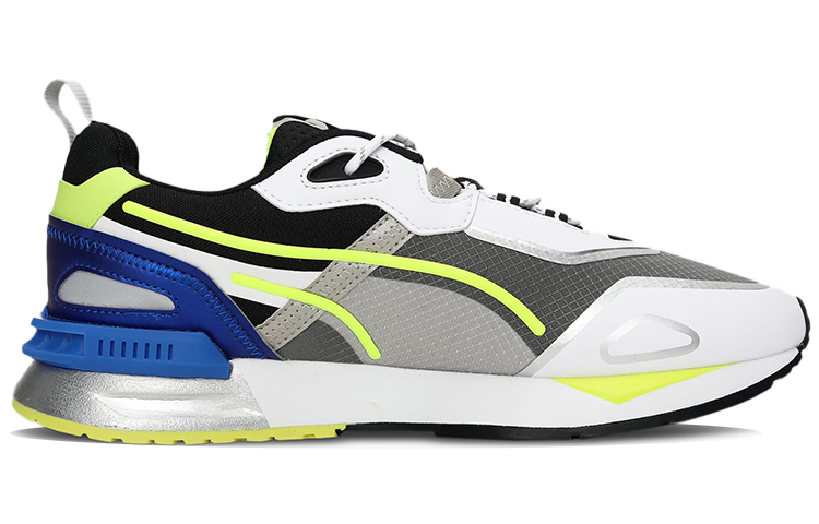 Order (W) (女性用) プーマ ミラージュ テック 'グレーブルーイエロー' 380991-01 380991-01