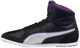 (Women) Puma Modern Soleil Mid Quill 'Black Purple' 362378-03 (Women) Puma Modern Soleil Mid Quill 'Black Purple' 362378-03