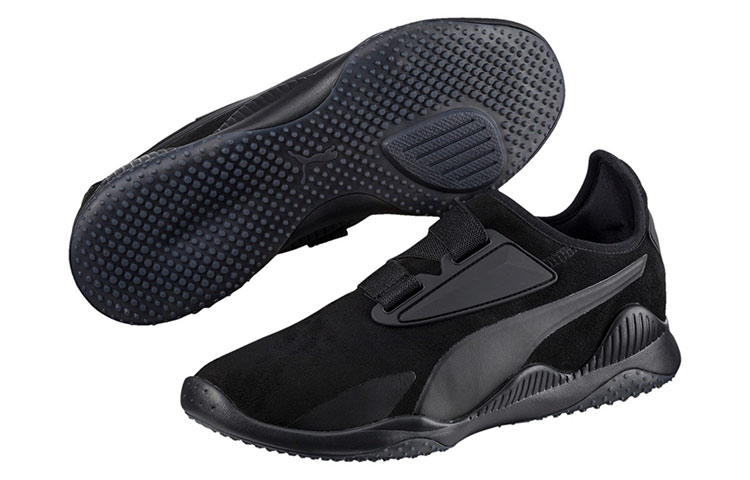 Shop Puma Mostro Hypernature 女款 黑灰 低筒運動鞋