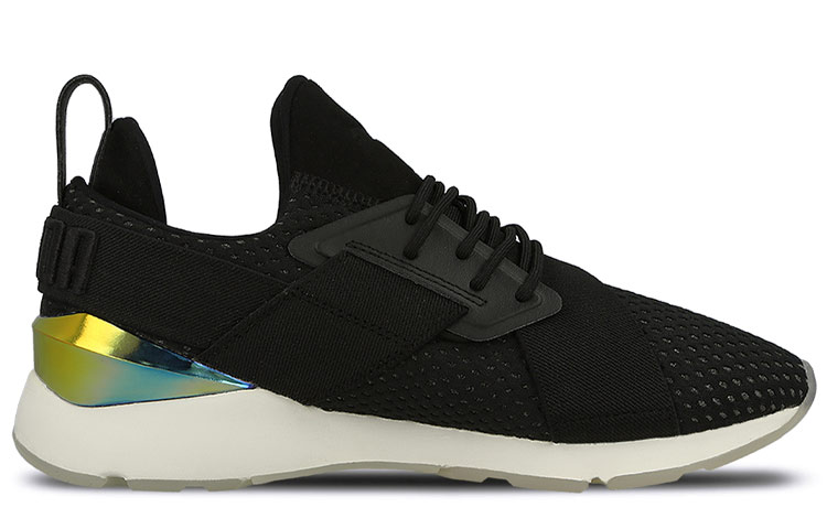 (W) Puma Muse 'Dirt Bikes FM Black Gold White' 圖 2