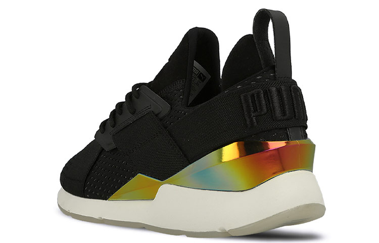 (W) Puma Muse 'Dirt Bikes FM Black Gold White' 圖 4