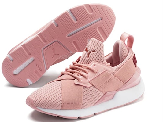 Puma Muse Core+ 復古運動跑步鞋 女款 粉色 Lookbook Puma Muse Core+ 復古運動跑步鞋 女款 粉色