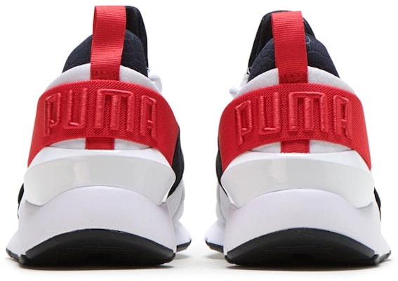 (W) Puma Muse Croc 'Putih Hitam Merah' 370316-01 Shop (W) Puma Muse Croc 'Putih Hitam Merah' 370316-01