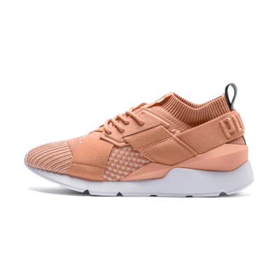 (W) Puma Muse Evoknit 'Apricot Orange'