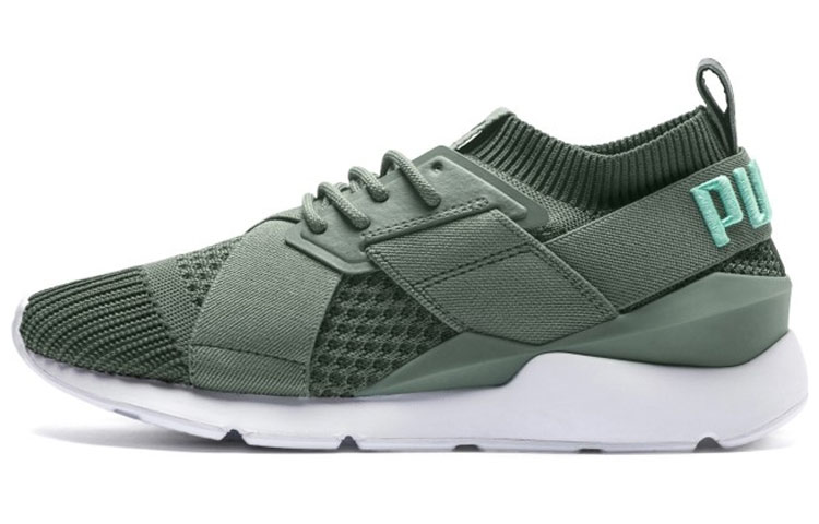 (W) Puma Muse Evoknit 'Green'
