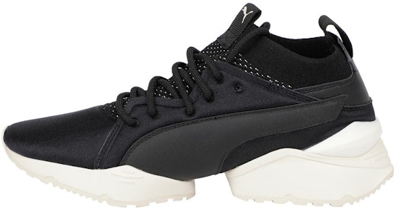 (W) プーマ Muse Maia ニット プレミアム (黒/白) 369567_01 Buy (W) プーマ Muse Maia ニット プレミアム (黒/白) 369567_01