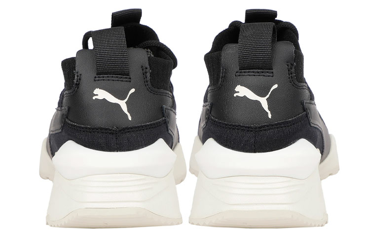 Shop (W) Puma Muse Maia Knit Premium Hitam Putih Pudar 369567_01