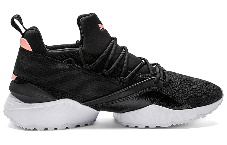 Order (W) Puma Muse Maia Baskets basses Running Noir/Blanc 369197-03