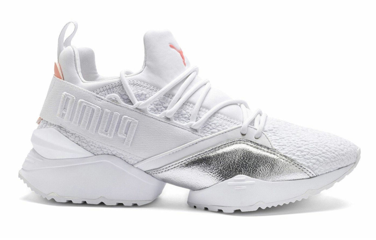 Order (W) Puma Muse Maia Scarpe Running Basse Bianche 369197-01