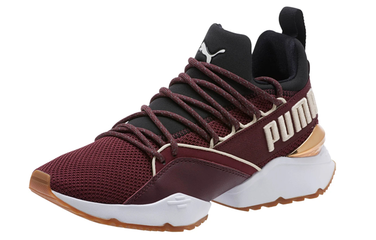 Lookbook (W) Puma Muse Maia Smet 'Fig Birch' Wanita Sneaker 368336-02