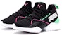 (W) Puma Muse Maia Street 1 Kasut Lari Low-Top Hitam/Hijau 367355-01
