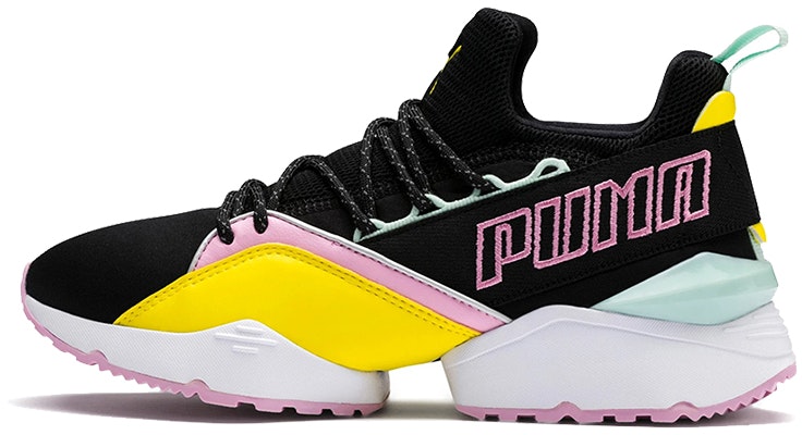 (W) 푸마 뮤즈 마이아 TZ '블레이징 옐로우' (Puma Muse Maia TZ 'Blazing Yellow') 369343-01 Buy (W) 푸마 뮤즈 마이아 TZ '블레이징 옐로우' (Puma Muse Maia TZ 'Blazing Yellow') 369343-01