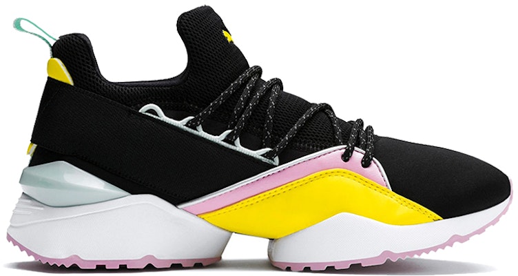 Puma Muse Maia Tz 女款 紫粉黑 低筒運動鞋 Order Puma Muse Maia Tz 女款 紫粉黑 低筒運動鞋