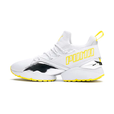 (W) Puma Muse Maia TZ Metallic 'Blazing Yellow'