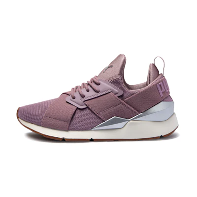 (W) Puma Muse Mesh Feminino 'Pink Silver White'
