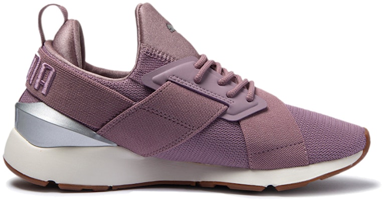 (W) Puma Muse Mesh Wanita 'Pink Silver White' 374370-01 Order (W) Puma Muse Mesh Wanita 'Pink Silver White' 374370-01