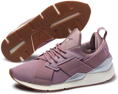 (W) Puma Muse Mesh Wanita 'Pink Silver White' 374370-01 Purchase (W) Puma Muse Mesh Wanita 'Pink Silver White' 374370-01