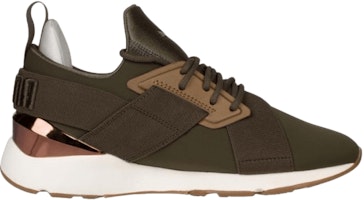 (Women) Puma Muse Metal Satin EP 'Forest Night' 367047-02 (Women) Puma Muse Metal Satin EP 'Forest Night' 367047-02