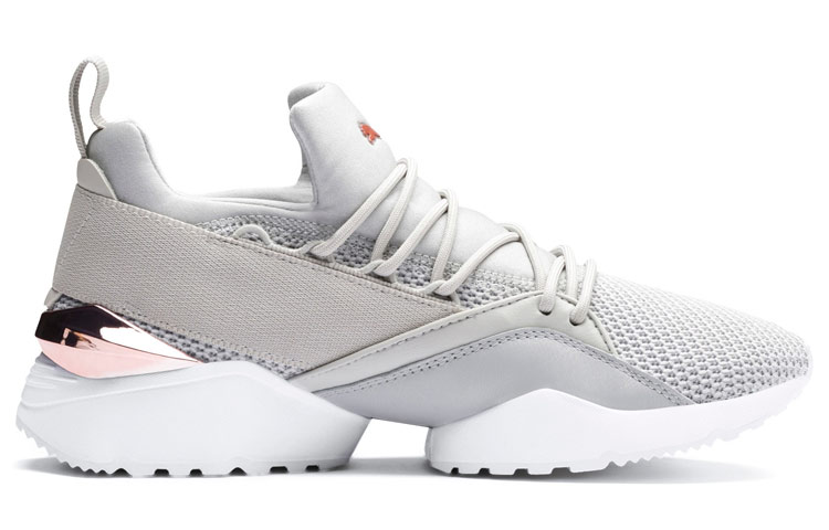 Order Puma Muse Maia Metallic Rose 減震防滑運動鞋 女款 灰