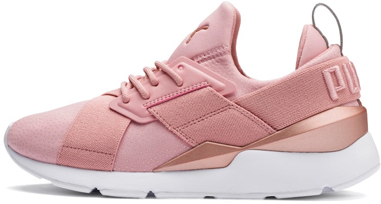 (W) Puma Muse Perf Lace Low 'Pink' Wanita 369189-02 Buy (W) Puma Muse Perf Lace Low 'Pink' Wanita 369189-02