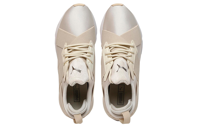 Shop PUMA Muse Satin II 低筒 跑鞋 女款 淡粉色