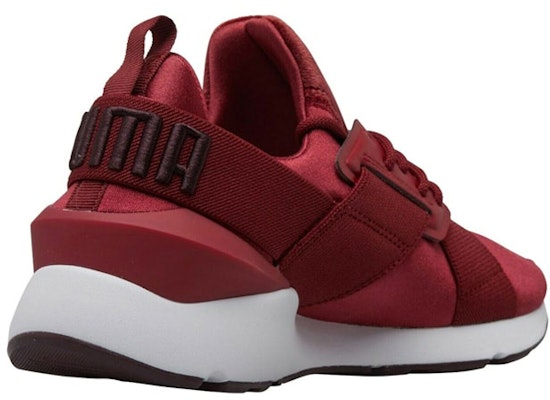 (W) Puma Muse Satin 2 '石榴红' 368427-01 Lookbook (W) Puma Muse Satin 2 '石榴红' 368427-01