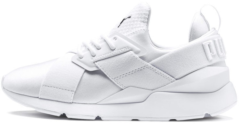 (W) Puma Muse Satin 'Putih Rendah-Tinggi' 365534-08 Buy (W) Puma Muse Satin 'Putih Rendah-Tinggi' 365534-08