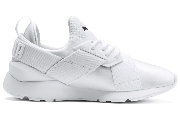 (W) Puma Muse Satin 'White Low-Top' 圖 2