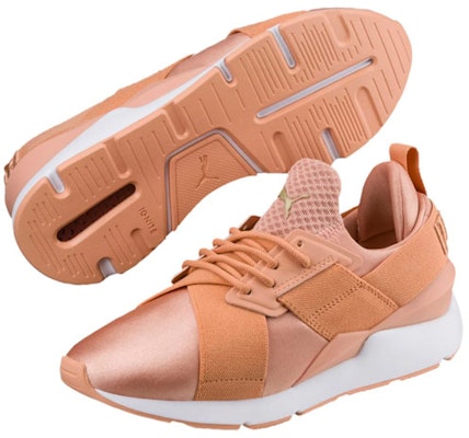 (W) Puma Muse Satin En Pointe 'Jingga Pucat' 365534-07 Lookbook (W) Puma Muse Satin En Pointe 'Jingga Pucat' 365534-07