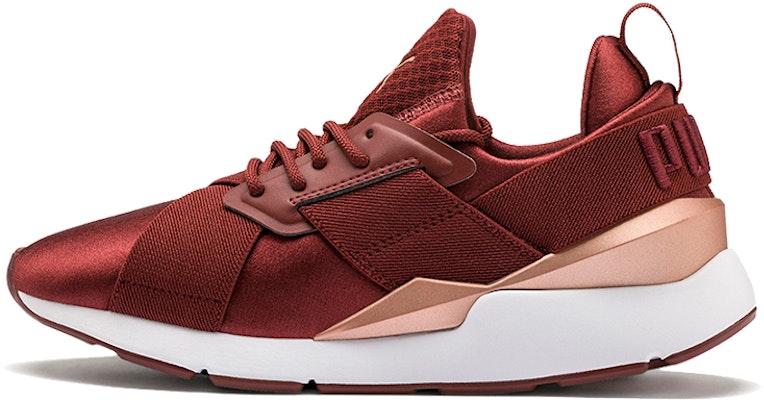 Puma En Pointe Muse Satin 女款 紅白金 低筒運動鞋 Buy Puma En Pointe Muse Satin 女款 紅白金 低筒運動鞋