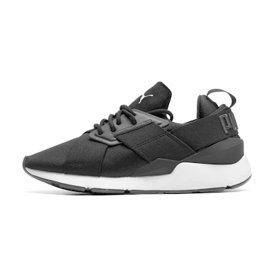 (W) Puma Muse Satin II 'Black'