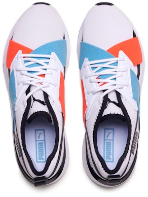 (W) 彪马 Muse X-2 '白色牛奶蓝' 371954-01 Order (W) 彪马 Muse X-2 '白色牛奶蓝' 371954-01