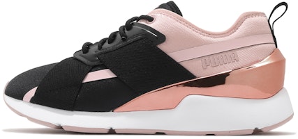 (Women) Puma Muse X-2 Metallic 'Black Rose Gold' 370838-09 (Women) Puma Muse X-2 Metallic 'Black Rose Gold' 370838-09