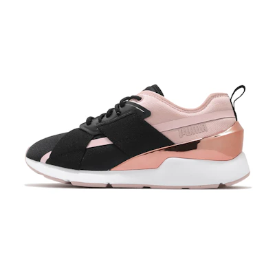 (W) Puma Muse X-2 Metallic 'Black Rose Gold'