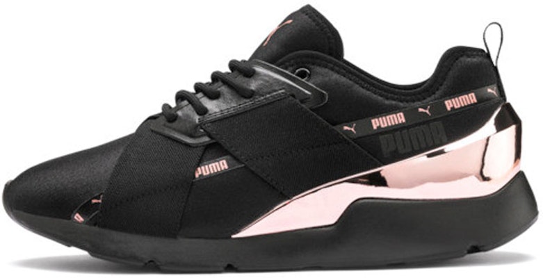 (W) Puma Muse X-2 Metallic 'Hitam Emas Rose' 370838-01 Buy (W) Puma Muse X-2 Metallic 'Hitam Emas Rose' 370838-01