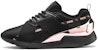 (W) Puma Muse X-2 Metallic 'Hitam Emas Rose' 370838-01
