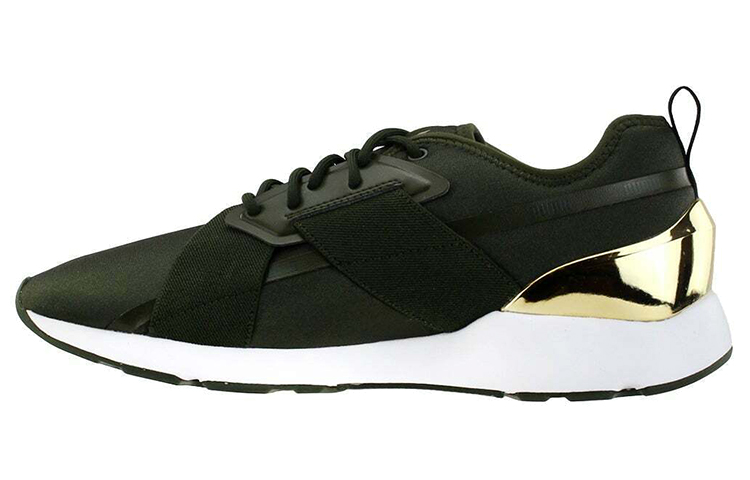 (Women) Puma Muse X-2 Metallic 'Green Gold' 370838-06