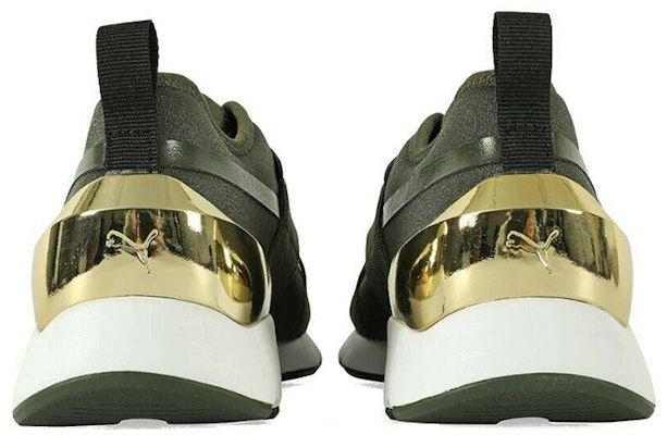 (W) Puma Muse X-2 Metallic 'Emas Hijau' 370838-06 Lookbook (W) Puma Muse X-2 Metallic 'Emas Hijau' 370838-06