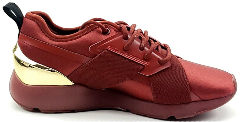 Puma Muse X-2 金屬減震防滑低幫運動鞋 女款 紅金色 Order Puma Muse X-2 金屬減震防滑低幫運動鞋 女款 紅金色