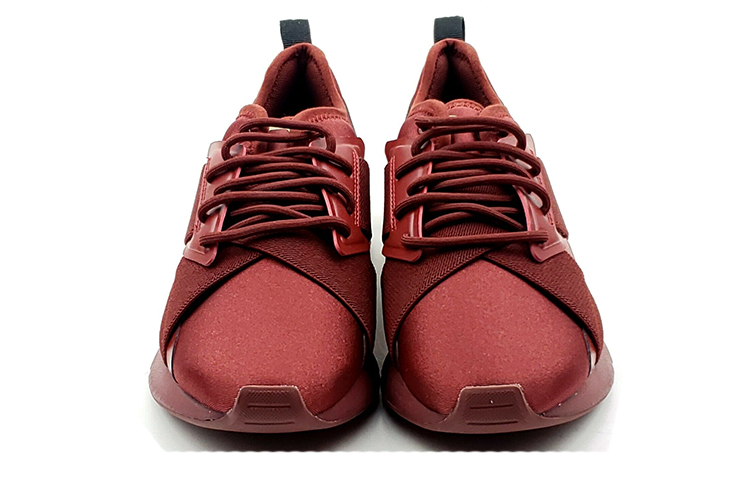 Lookbook Puma Muse X-2 金屬減震防滑低幫運動鞋 女款 紅金色