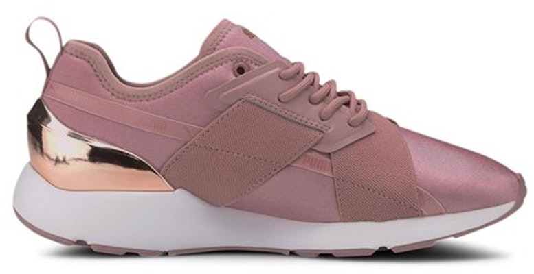 (W) Puma Muse X-2 Metalik 'Emas Mawar' 370838-08 Order (W) Puma Muse X-2 Metalik 'Emas Mawar' 370838-08