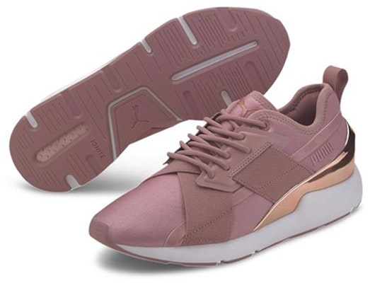 (W) Puma Muse X-2 Metalik 'Emas Mawar' 370838-08 Shop (W) Puma Muse X-2 Metalik 'Emas Mawar' 370838-08